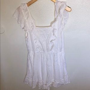 white romper